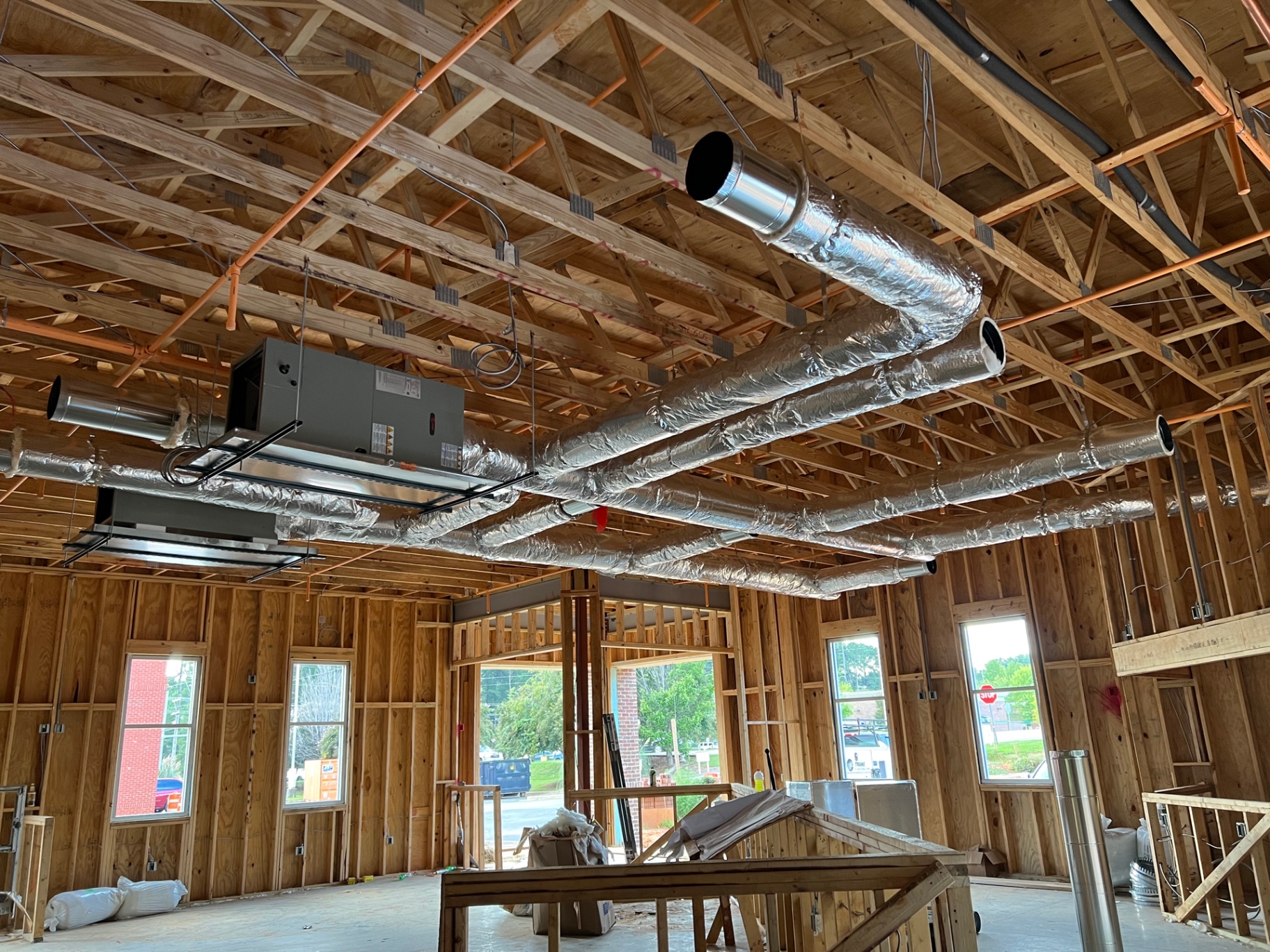 Commercial rough-in · Central AL